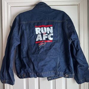 Custom Buffalo Bills Jean Jacket NFL Team